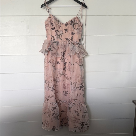 Petal & Pup Dresses & Skirts - Petal & Pup Blush Floral Maxi Dress